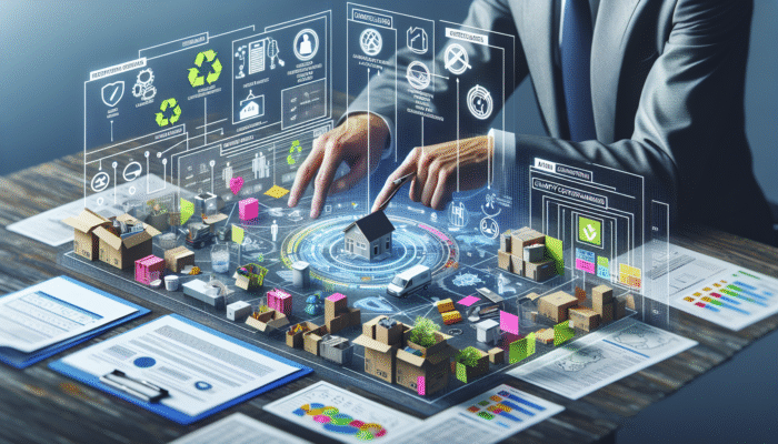 Person planning house clearance with timeline, checklist, and maps for efficient, compliant disposal.