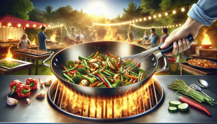 Grill Wok: A Tasty Guide to Stir-Fried Vegetables