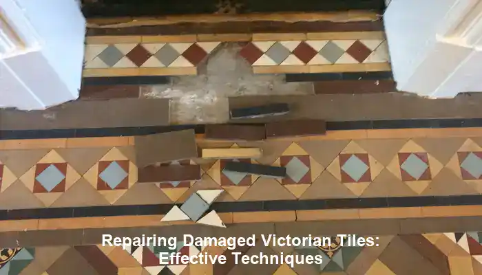 An image demonstrating Repairing Damaged Victorian Tiles: Effective Techniques
