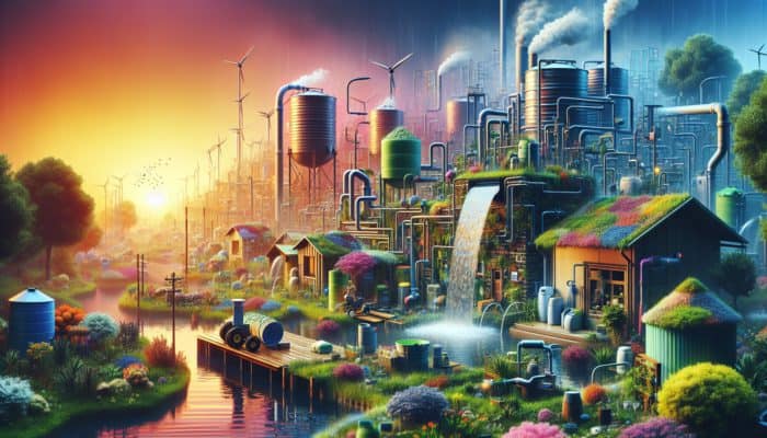 Rainwater harvesting in diverse settings for sustainability: residential irrigation, toilets, laundry; commercial landscapes, cooling systems.