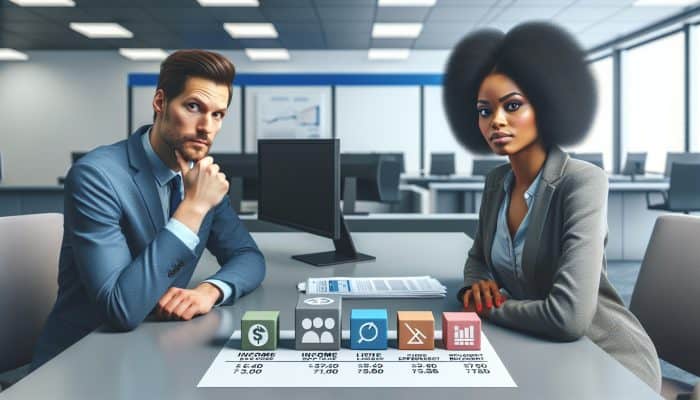 Presenting Financial Documents to a Loan Officer for UK Consolidation