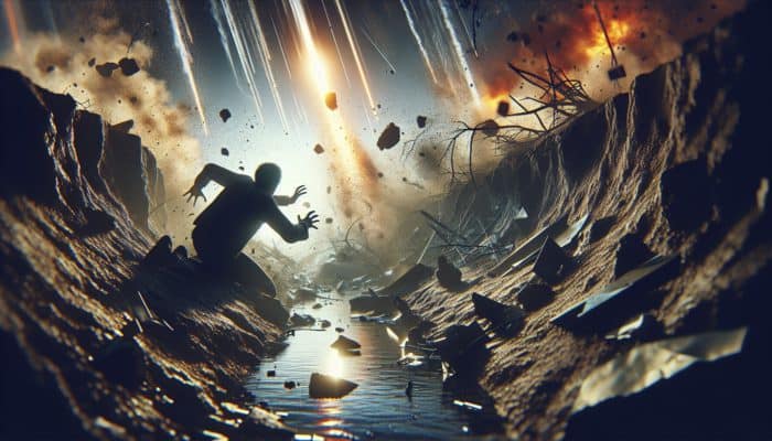 Survival Strategies for a Meteor Strike