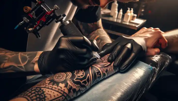 Black Nitrile Gloves: Perfect for Tattoo and Beauty Studios
