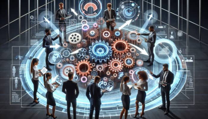 Feedback Loops in Scaled Human VA Operations Drive Improvement