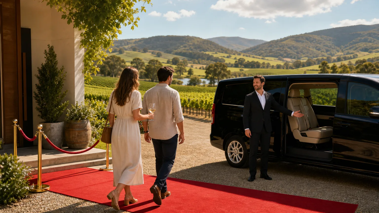 Red Carpet Wine Tours: visual reference for 1. Red Carpet Wine Tours: Private Tours Tailored to Your Preferences