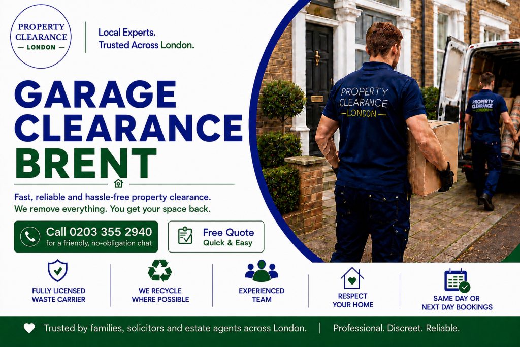 Garage Clearance Services in Brent: Reliable Solutions for You