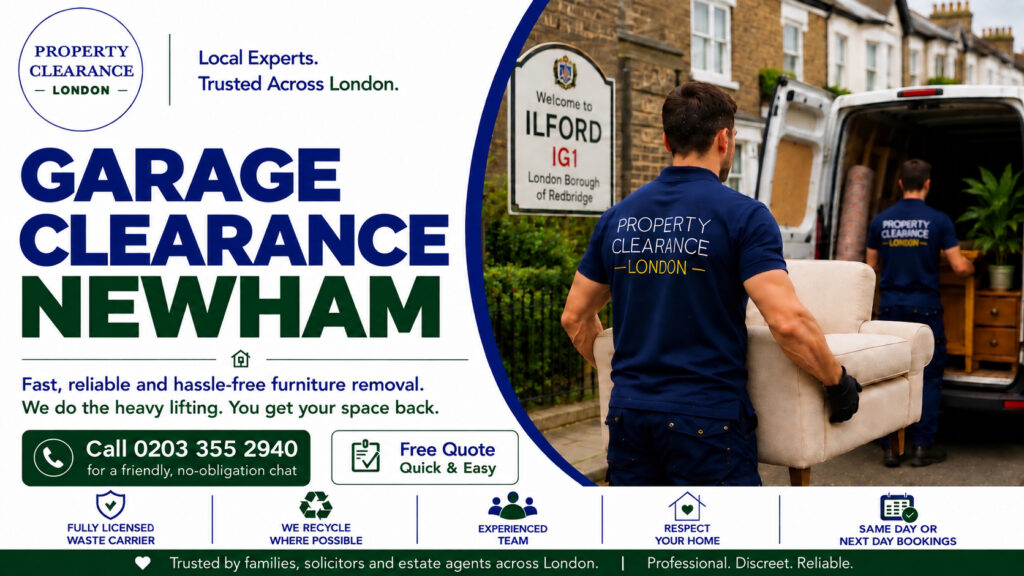 Garage Clearance Services in Newham: Reliable Solutions