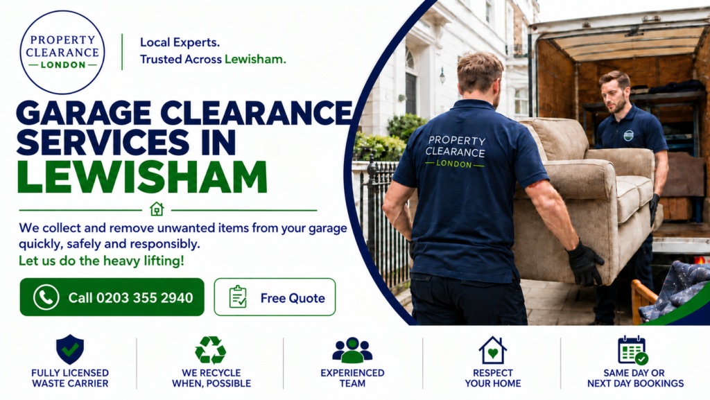 Garage Clearance Services in Lewisham: Expert Help Available