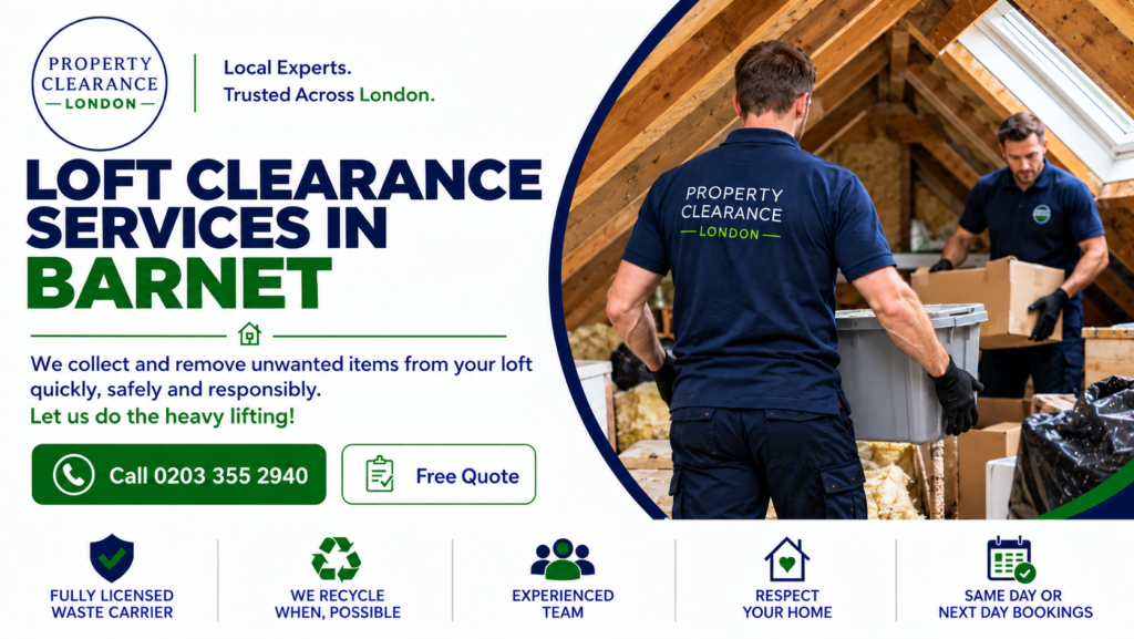 Loft Clearance Services in Barnet: Your Trusted Experts