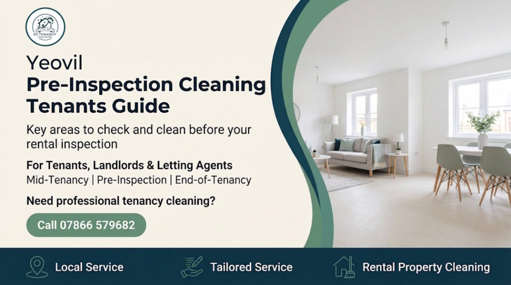 Pre-Inspection Tips for Tenants: A Cleaning Guide in Yeovil