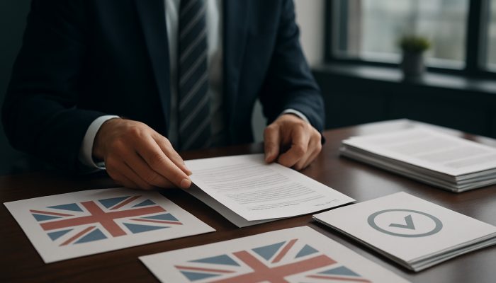 Closing Down Unused Store Accounts: Retail Best Practices | DCL Professional sorting UK account closure documents with regulatory compliance stamps on office desk.
